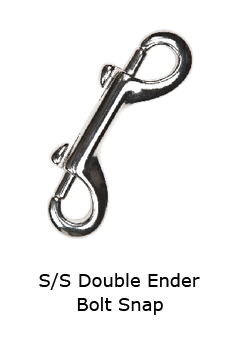 XDEEP SS DOUBLE ENDER BOLT SNAP