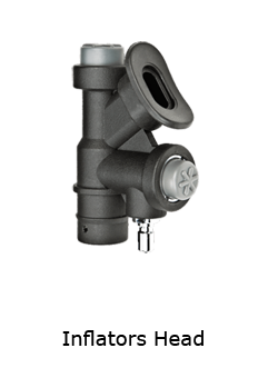 XDEEP INFLATOR HEAD