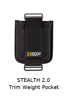 XDEEP STEALTH2 TRIM WEIGHT POCKET