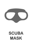 SCUBA DIVING MASK 