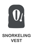 SCUBA SNORKELING VEST 